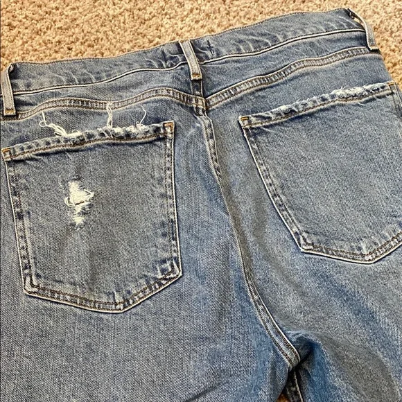 Agolde Nico HighWaist ButtonFly Distressed Jeans A093D-3002 Organic Cotton. 28 - Picture 7 of 15